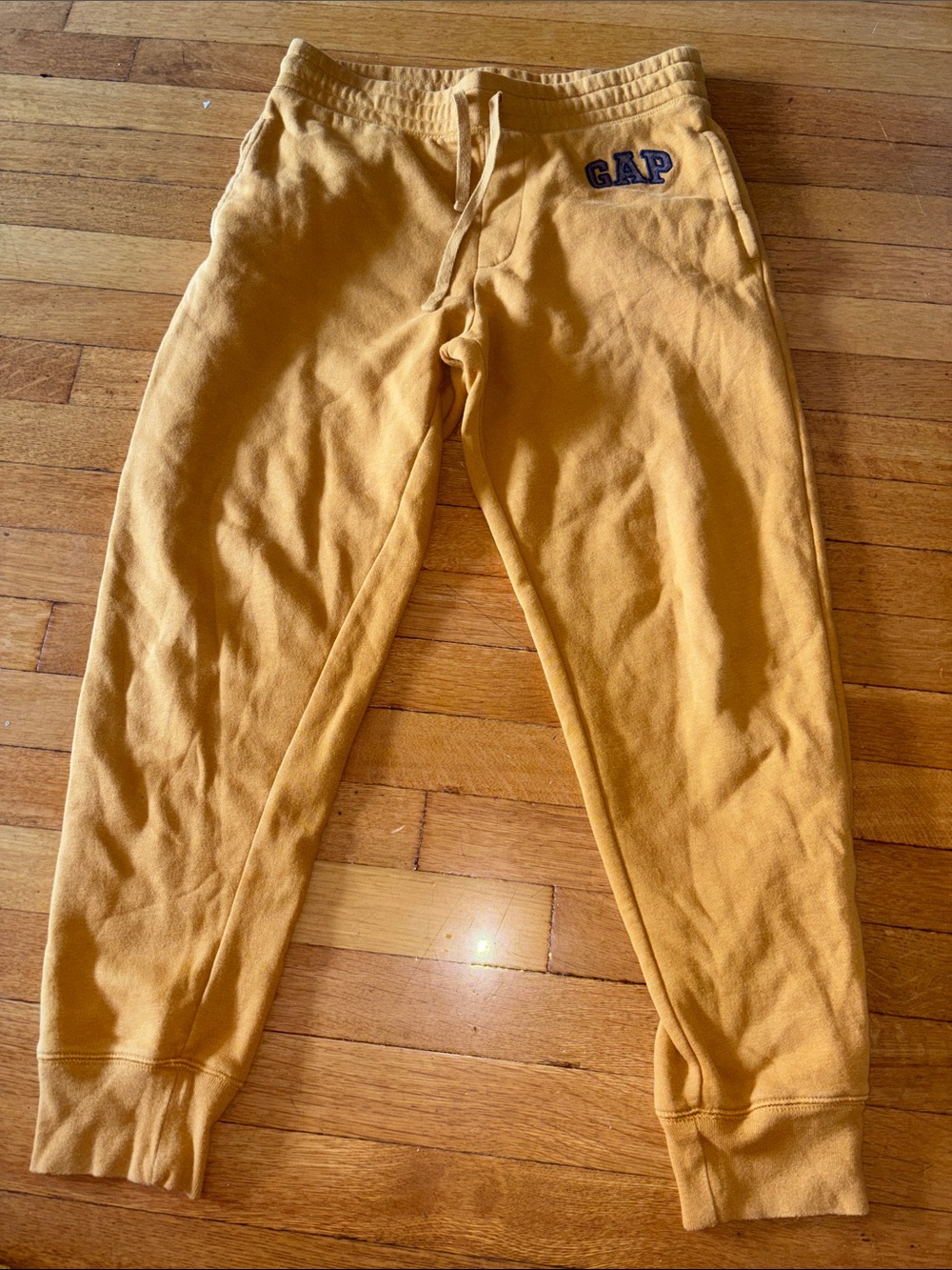 GAP Golden Yellow Fleece Joggers
